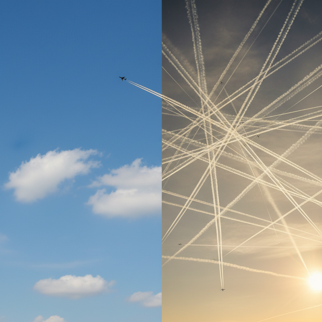 URGENT : CHEMTRAILS : PREUVE IRRÉFUTABLE ! L'État nous empoisonne pour masquer la GÉO-INGÉNIERIE CLIMATIQUE !