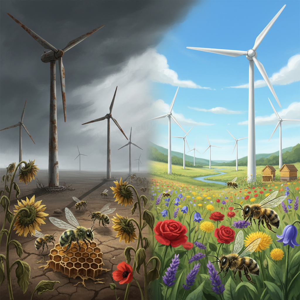 ÉOLIENNES : LE SCANDALE SANITAIRE QU'ON VOUS CACHE ! CANCERS ET MORT DES ABEILLES, LA VÉRITÉ EXPLOSIVE !